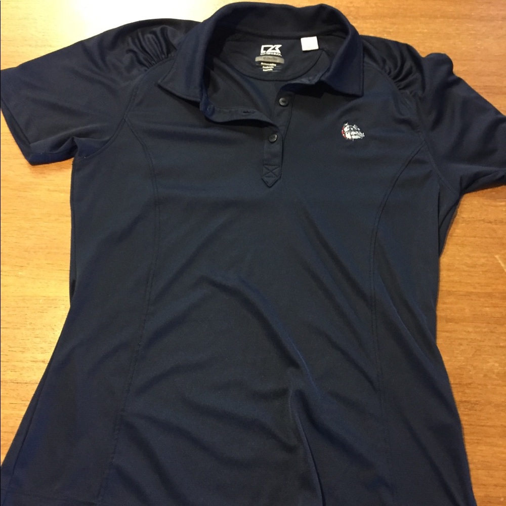 Gonzaga stylish navy ladies tee XS